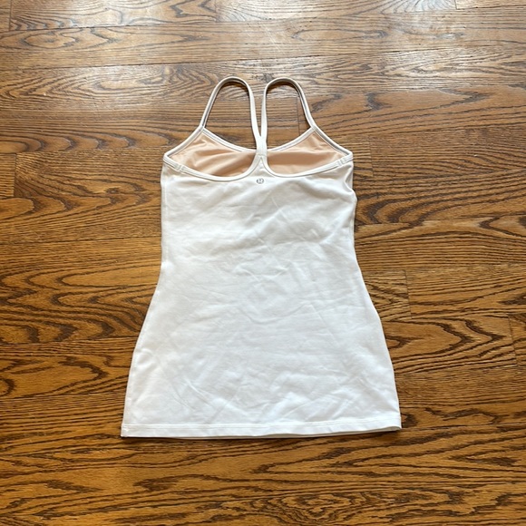 Lululemon white athletic top - Picture 2 of 5